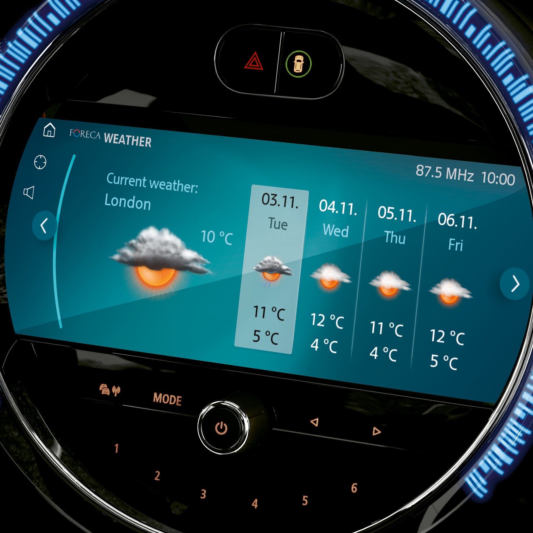 mini connected - drive services weather mini connected - drive services weather